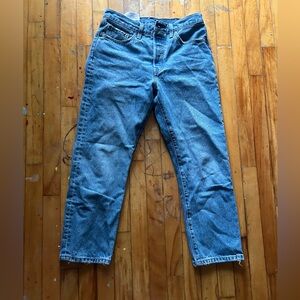 Levi’s 501 button fly Classic Blue Denim Jeans